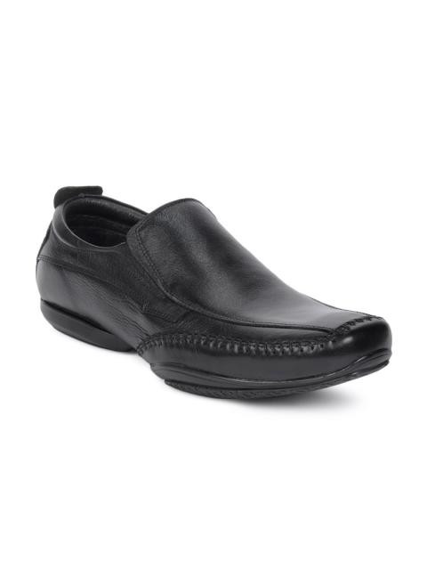 Franco Leone Men Black Formal Shoes