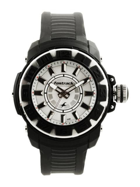 Fastrack Men Silver Dial Watch