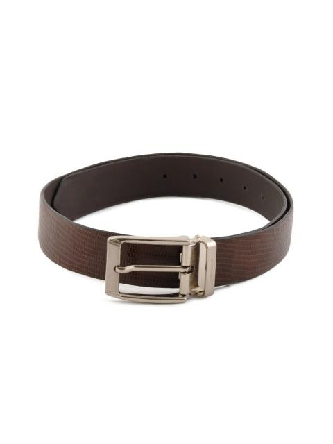 Peter England Men Formal Tan Belt