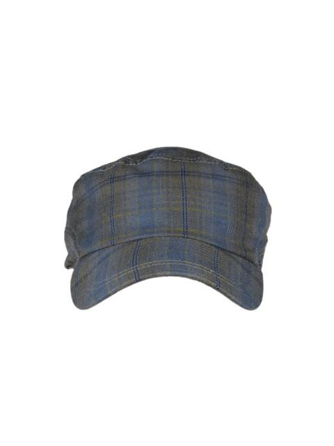 Wrangler Men Grey Check Cap