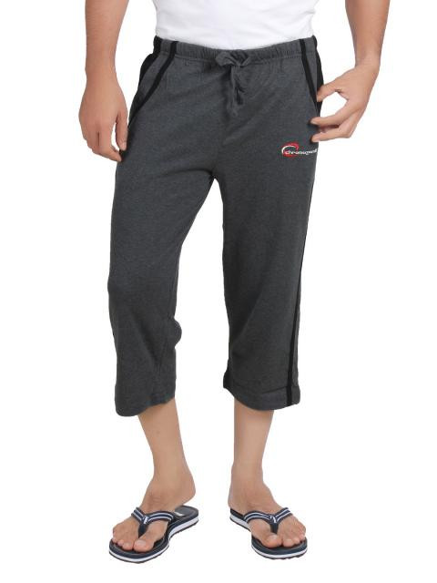 Chromozome Men Charcoal Lounge Shorts