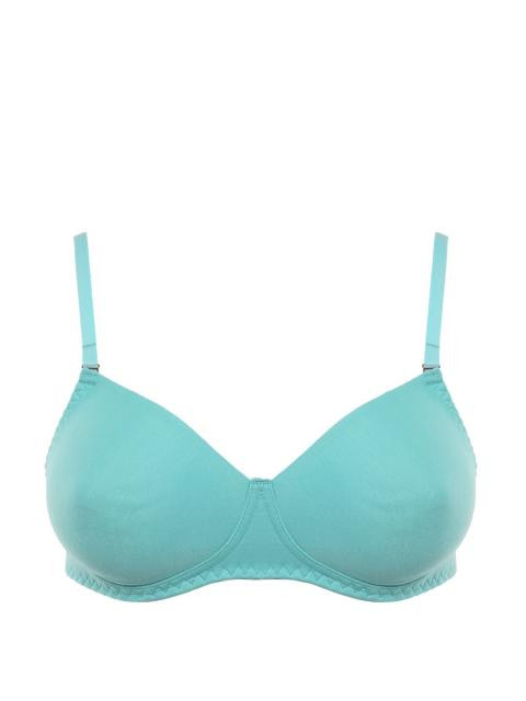 Enamor Women Teal Bra