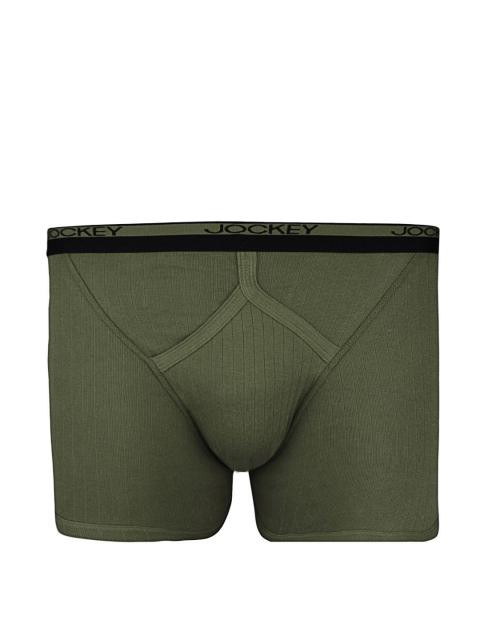 Jockey MC Men Olive Midway Classic Trunks 1101