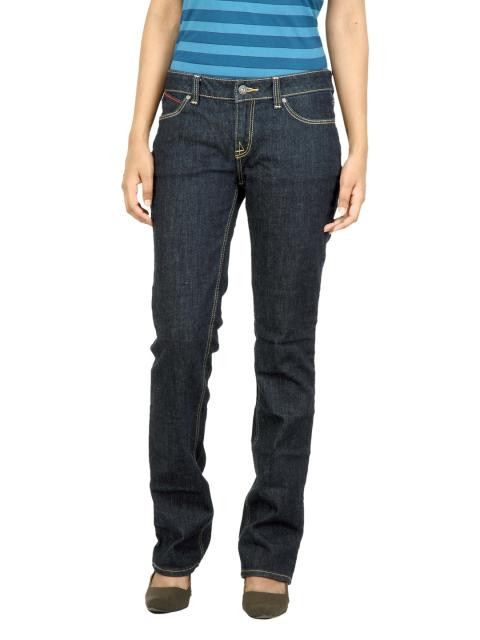 Puma Women Washed Blue Jeans