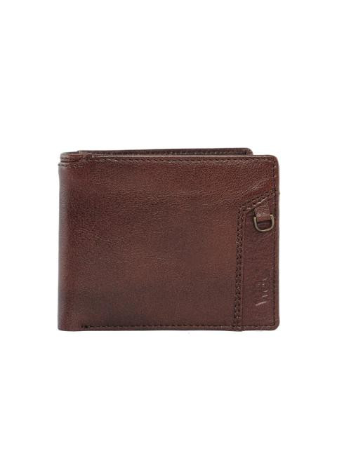 Wrangler Men Striped Lining Brown Wallet