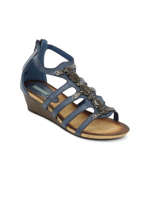 Catwalk Women Blue Wedges