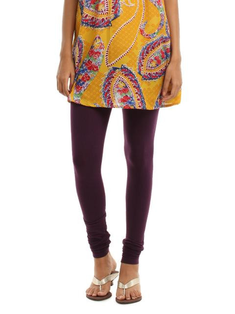 Vishudh Purple Leggings