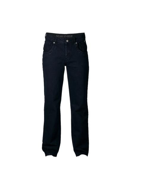 Gini and Jony Boys Solid Black Jeans