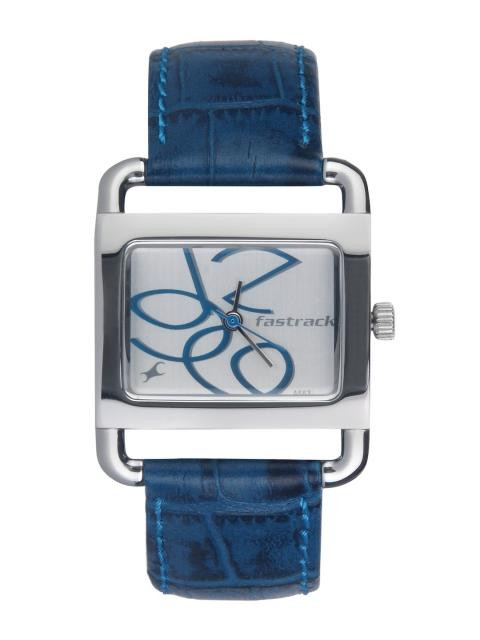Fastrack Women Silver-Toned Dial Watch NA9734SL02