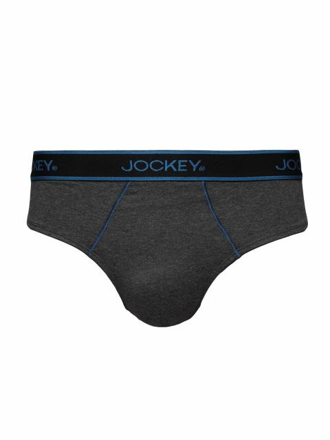 Jockey Men Comfort Stretch Charcoal Bikini Brief