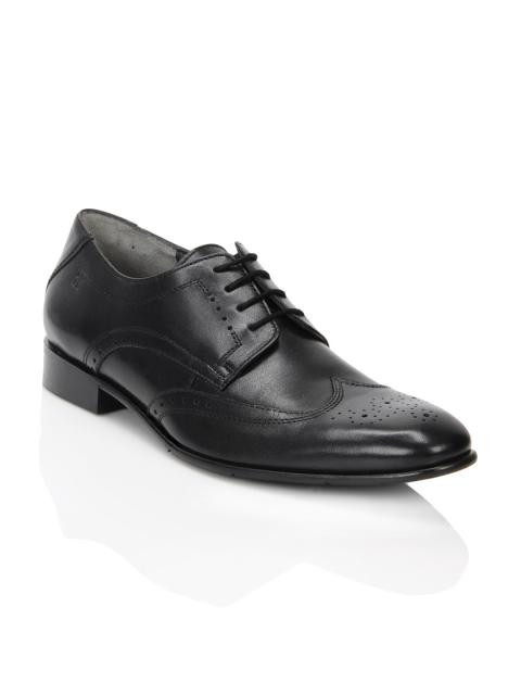 Enroute Men Black Formal Shoes
