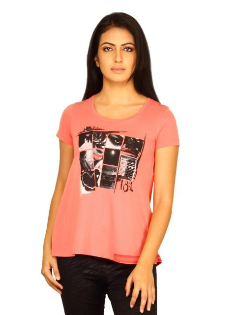 Lee Women Zoe Dark Peach T-shirt