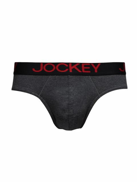 Jockey Men Charcoal Zone Stretch Briefs