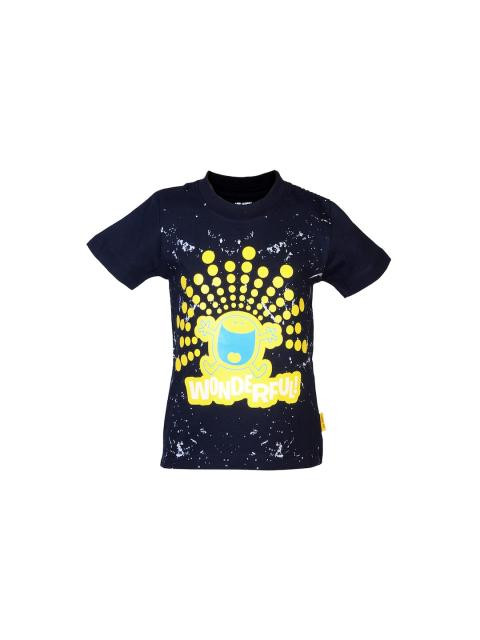 Mr.Men Boys Wonderful Black T-shirt