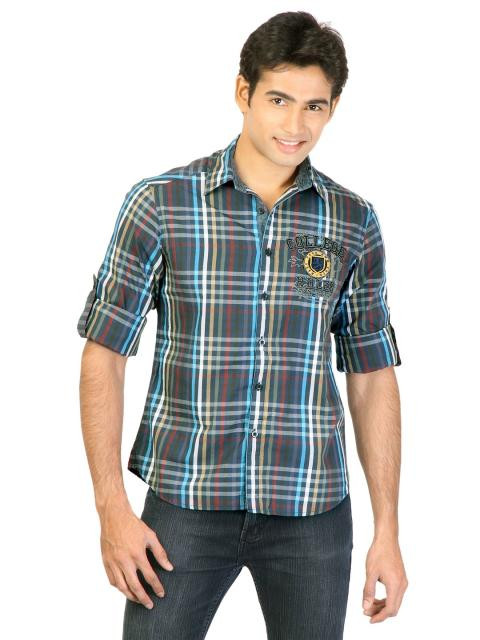 Lee Men Check Grey Shirts