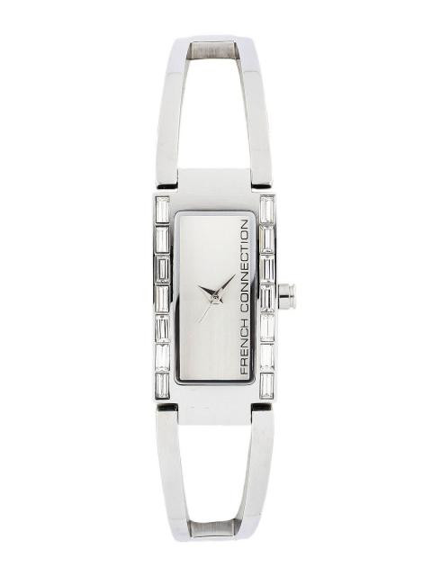FCUK Women Silver-Toned Dial Watch FC1020SWN