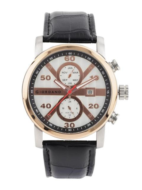 GIORDANO Men Off-White Dial Watch 1575-06