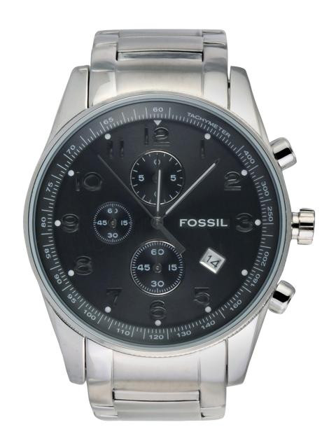 Fossil Men Black Dial Chronograph Watch FS4249