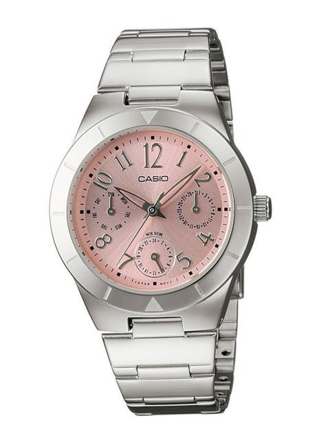 CASIO Women Pink Dial Analogue Watch A534