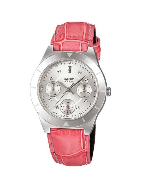 Casio Enticer Women Off-White Multi-Dial Watch LTP-2083L-4AVDF(A532)