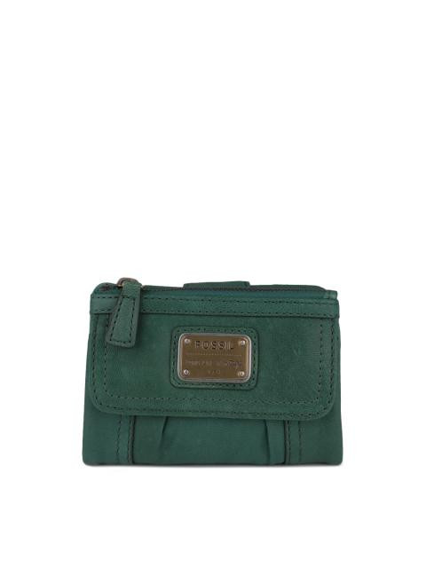 Fossil Women Green Wallet