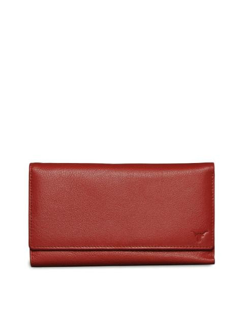 Hidekraft Women Red Wallet