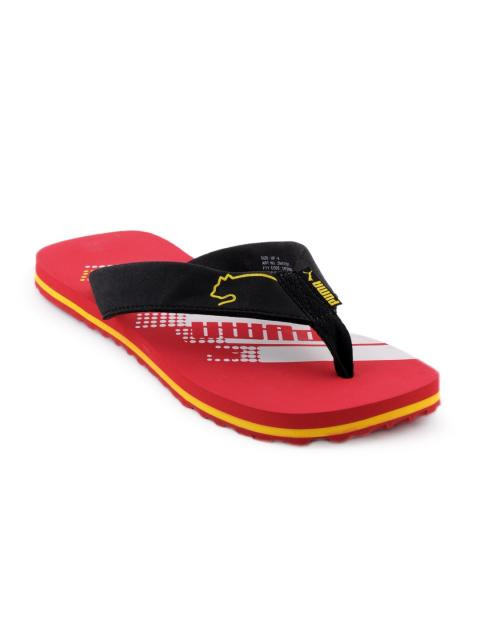 Puma Unisex Dilute Red Flip Flops