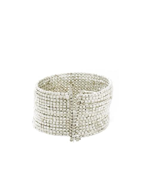 Pitaraa Silver Omelette Thin Bracelet