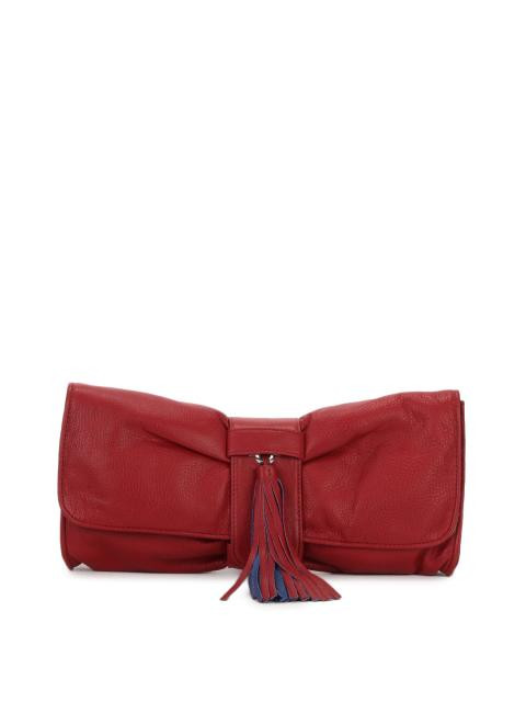 Wills Lifestyle Women Red Clutch