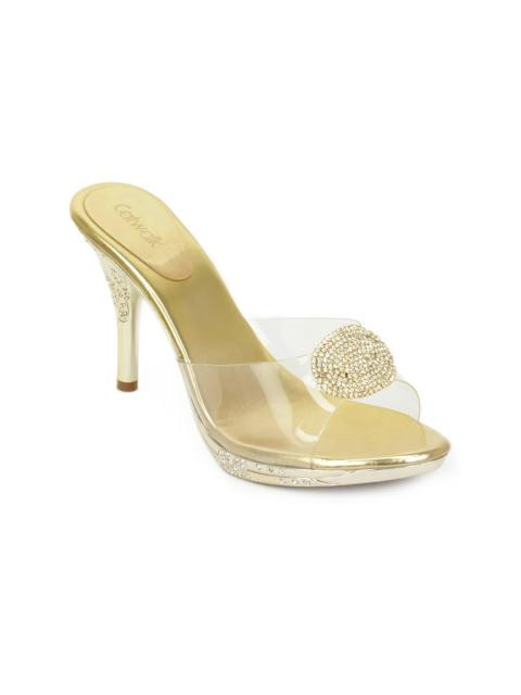 Catwalk Women Gold Heels