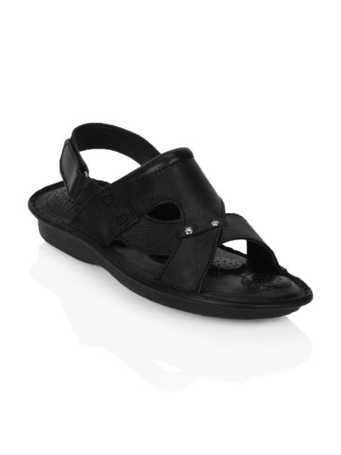 Coolers Men Black Sandals