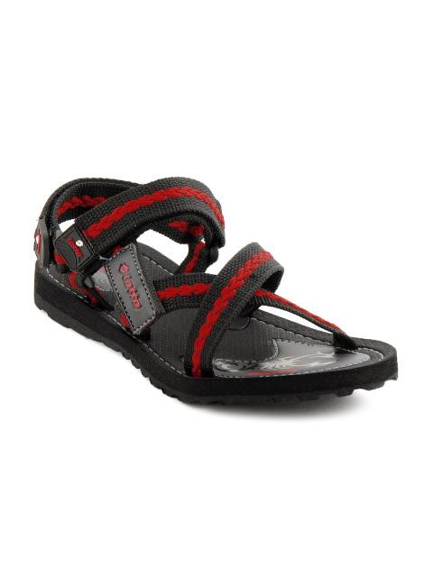 Lotto Men Sting  Black Sandals