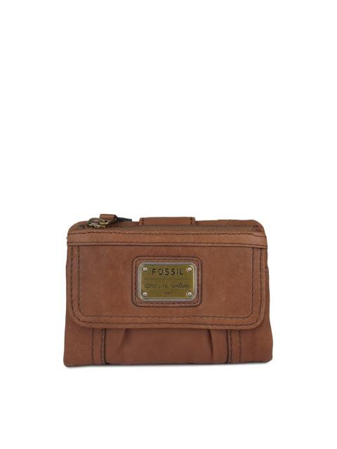 Fossil Women Brown Wallet