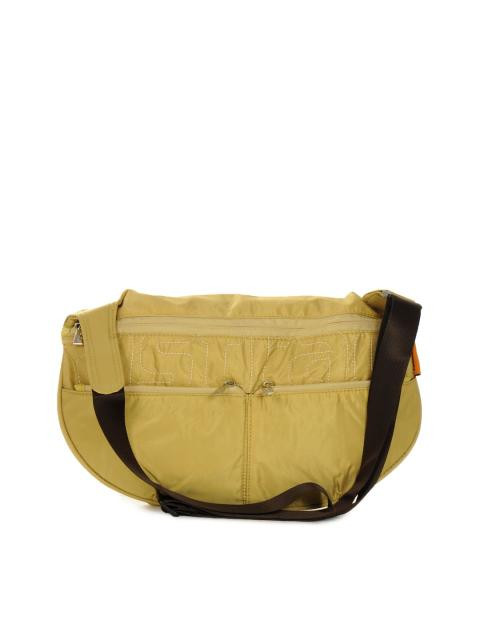 Fastrack Women Leatherette Beige Sling Bag