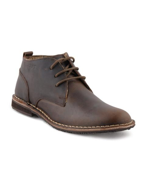 Red Tape Men Brown Shoes