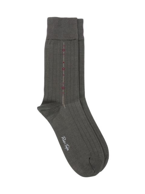 Reid & Taylor Men Grey Socks