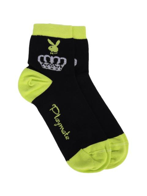 Playboy Women Playmate Black Ankle Socks