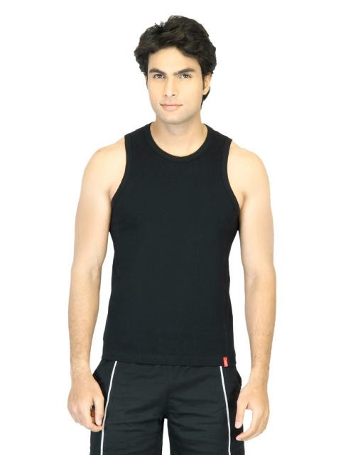 Levis Men Black Innerwear Vest
