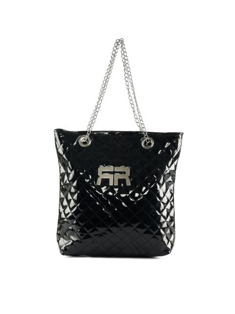 Kiara Women Steel Strap Black Handbag