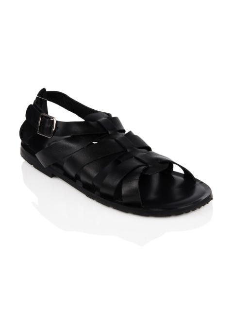 U.S. Polo Assn. Men Black Sandals