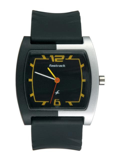 Fastrack Unisex Black Casual Watch