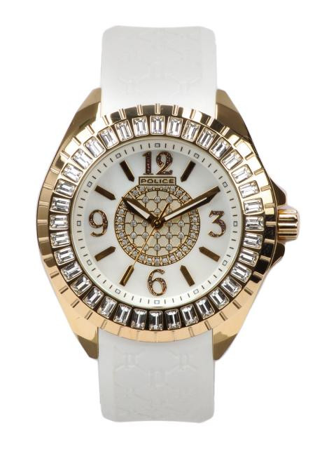 Police Women White Dial Watch PL13090JSG-28A