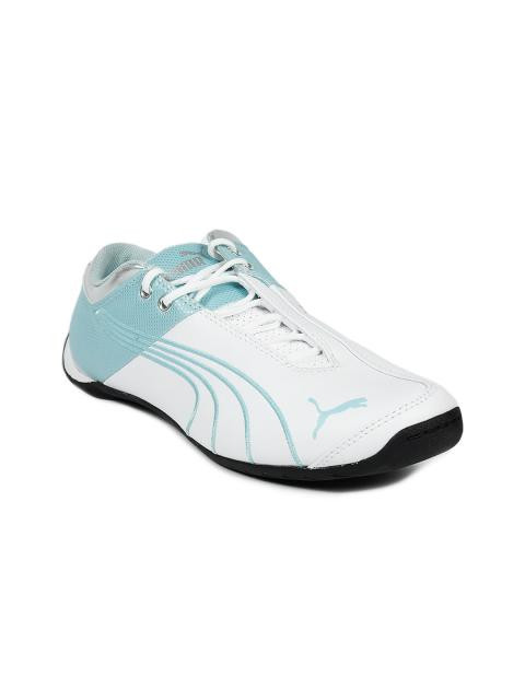 Puma Women Future Cat Ballistic Jr White Casual Shoes