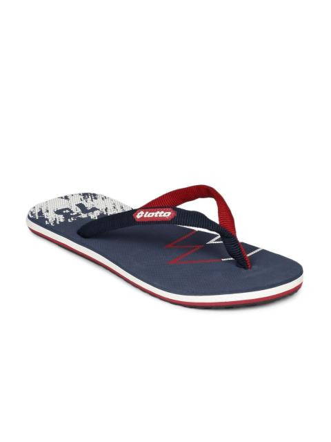 Lotto Men Red Campione Flip Flops