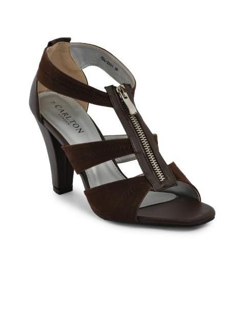 Carlton London Women Classy Brown Sandals