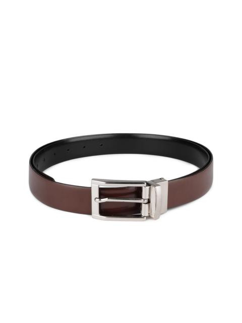 Van Heusen Men Black & Brown Reversible Belt