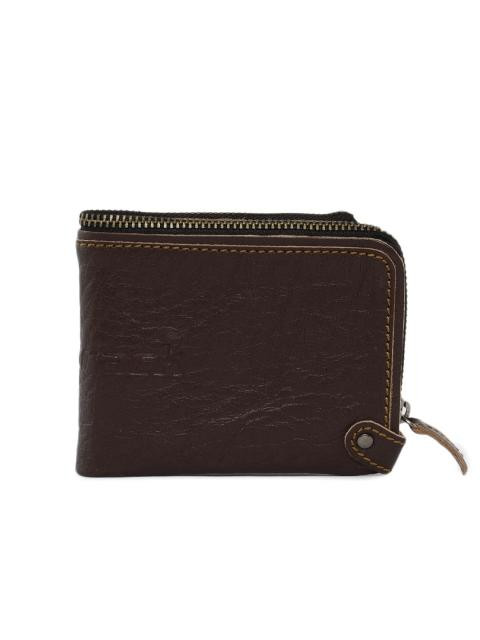 Fastrack Men Leather Brown Wallet