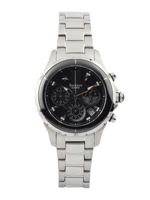 CASIO Sheen Women Black Dial Chronograph Watch SX024 SHE-5512D-1ADF