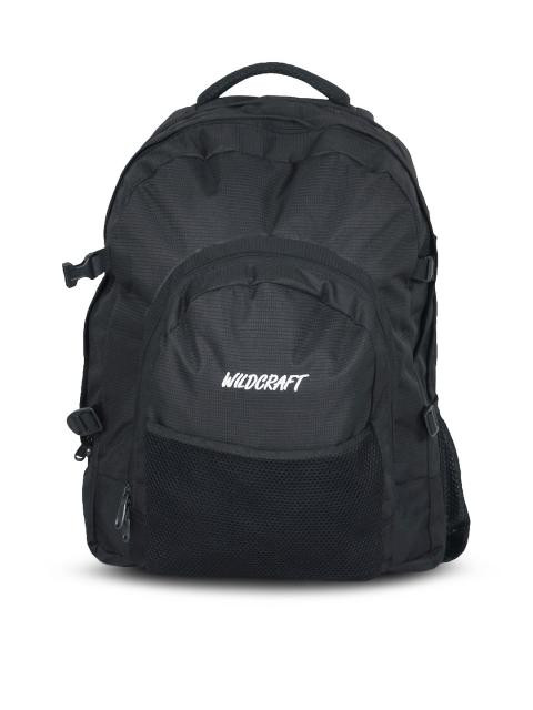 Wildcraft Unisex Black Backpack