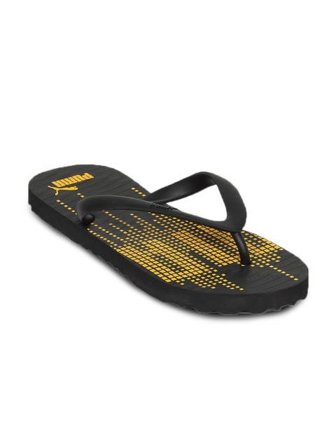 Puma Unisex Matrix Black Flip Flop